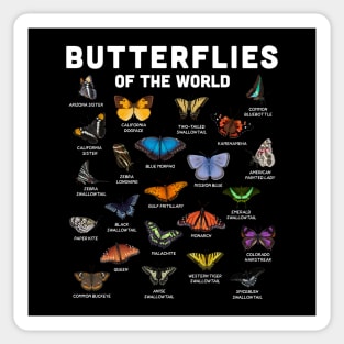 Butterflies of the World Sticker